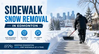 Sidewalk Snow Removal in Edmonton