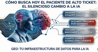 Por qué tu paciente ya no busca en Google: el cambio que afecta tu clínica