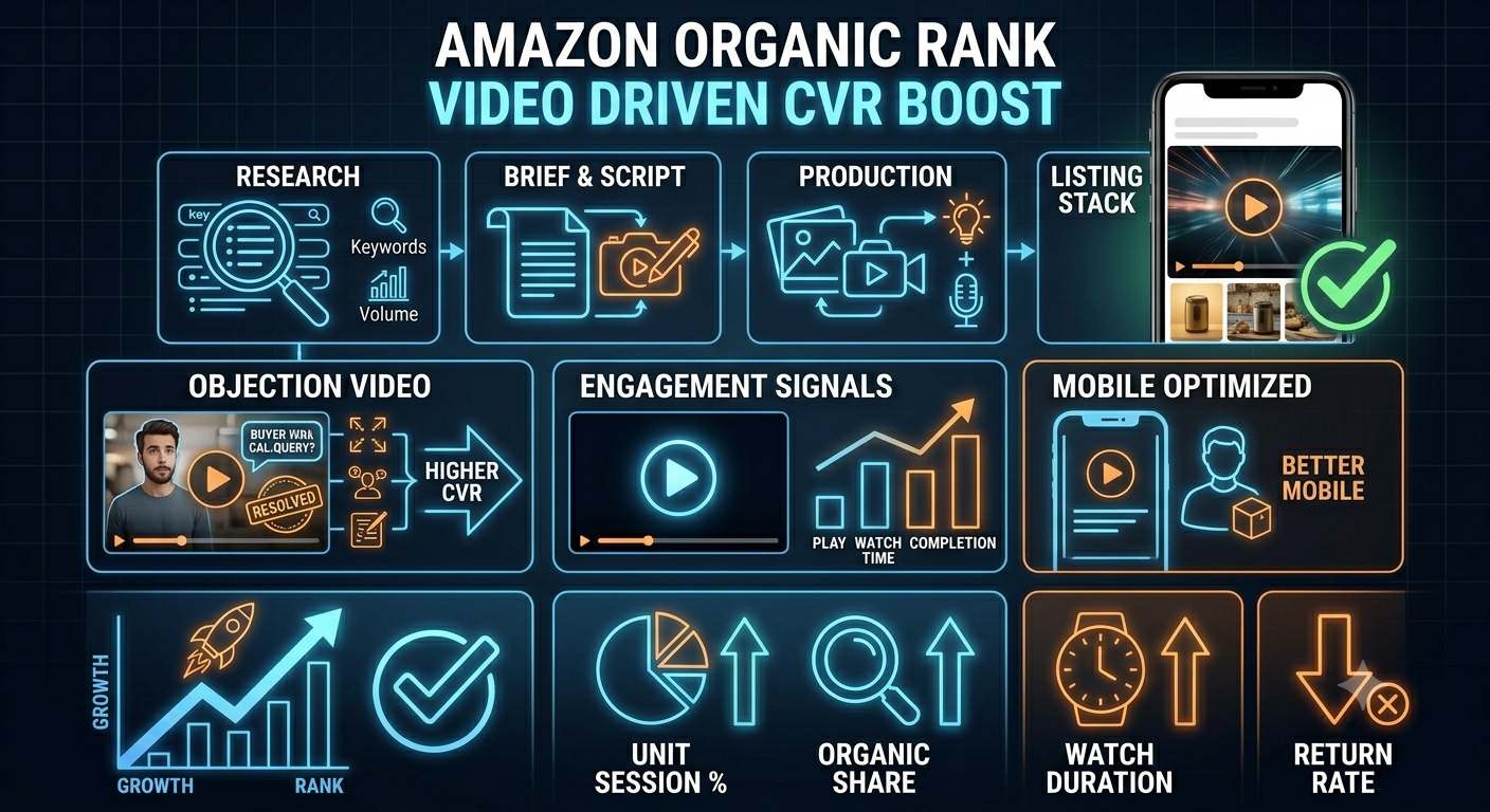 Amazon Organic Rank Video: How Creative Drives Ranking