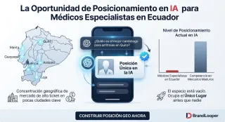 Posicionamiento en IA para médicos en Ecuador: el estado actual y la oportunidad real