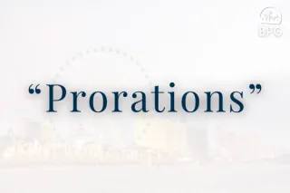 What Are Prorations When Selling a Home in Myrtle Beach, SC?