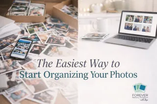 The Easiest Way to Start Organizing Your Photos (When You Don’t Know Where to Begin)
