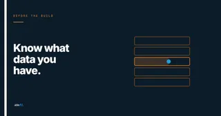 Know Your Data Before You Build With AI