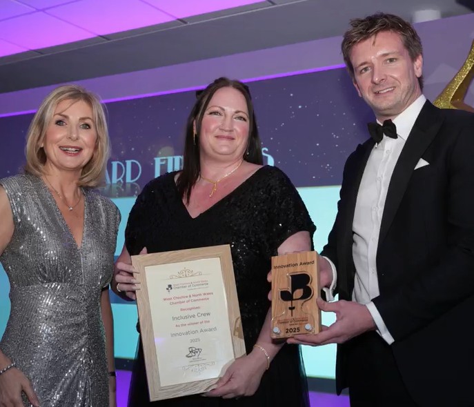Inclusive Crew wins the Innovation Award