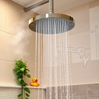 Luxury rain shower head installation tips for your bathroom spa upgrade