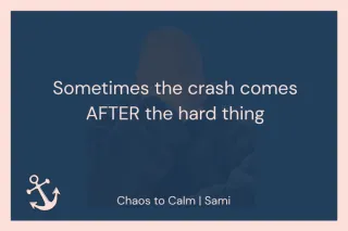 Why Emotional Crashes Happen After a Holiday | FND & Emotional Overwhelm