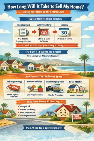 How Long Does It Take to Sell a Home in Orcutt?