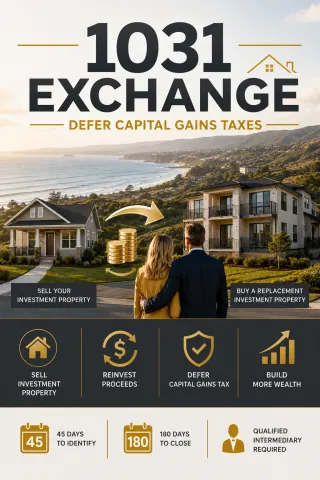 Selling a Rental Property on the Central Coast? Here's How a 1031 Exchange Can Save You Thousands in Taxes