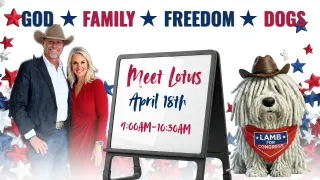 April 18th Meet Mark & Janel Lamb Featuring Lotus