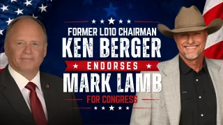 Former LD10 Chairman Ken Berger Endorses Mark Lamb for Congress