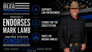 Maricopa County Deputies Law Enforcement Association Endorses Mark Lamb for Congress