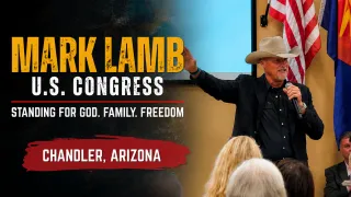 Mark Lamb Speaks to Chandler Republicans About Securing America's Future