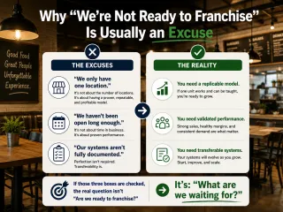 Why “We’re Not Ready to Franchise” Is Usually an Excuse