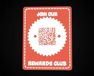 3D Printed QR Code Plaques for Menus, WiFi & Reviews