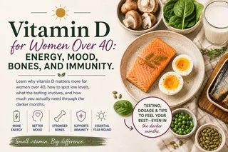 Vitamin D for Women Over 40: Energy, Mood, Bones, and Immunity
