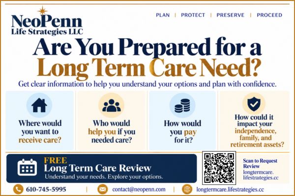 Long Term Care Planning Review Flyers