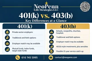 401(k) vs. 403(b): What’s the Difference and Why Does It Matter?