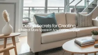 How to Maximize Condo Space | Layout & Design Secrets