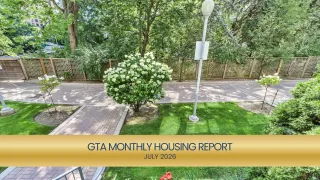 GTA Housing Market Shifts to Balanced Territory: July 2026 Report Analysis