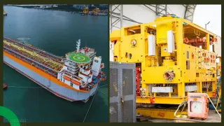GranMorgu project enters execution phase with arrival of first offshore equipment