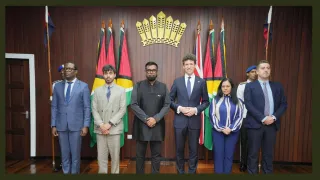 SGCC Welcomes New British High Commissioner to Guyana, Joseph Fisher MBE