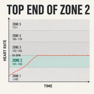 The Value of Running at the Top End of Zone 2