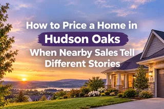How to Price a Home in Hudson Oaks When Nearby Sales Tell Different Stories