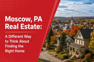 Moscow, PA Real Estate: A Different Way to Think About Finding the Right Home