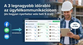 A 3 legnagyobb időrabló az ügyfélkommunikációban (és hogyan nyerhetsz vele heti 5 órát)
