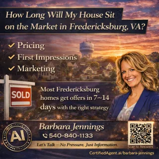 🏡 How Long Will My House Sit on the Market Before I Get an Offer in Fredericksburg, VA?