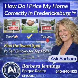 How Do I Price My Home Correctly in Fredericksburg VA?
