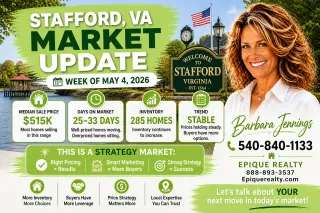 Stafford VA Housing Market Update