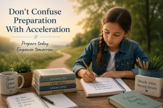 Don’t Confuse Preparation With Acceleration