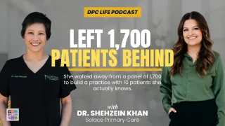 Episode 44 - The Lean Startup: Running a Telehealth-Only DPC (with Dr. Shehzein Khan)