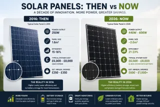 Solar Panels in 2026 vs 2016: What's Changed in the Last 10 Years?