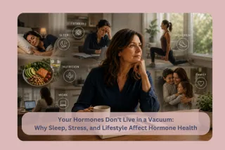 Your Hormones Don't Live in a Vacuum: Why Sleep, Stress, and Lifestyle Affect Hormone Health