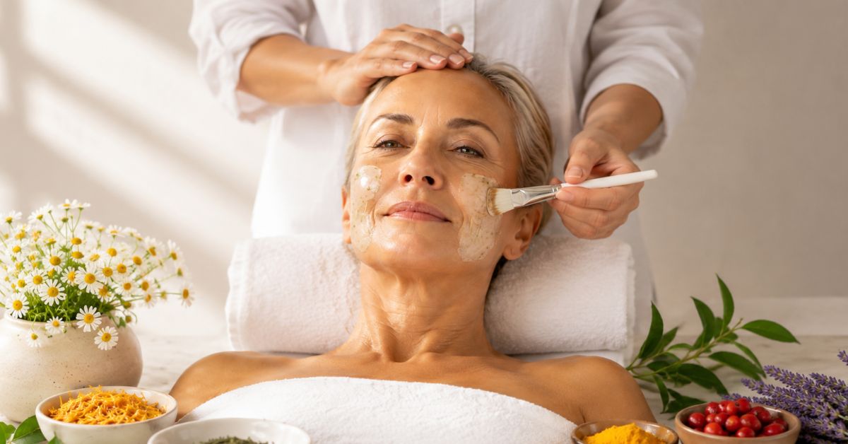Herbal Facials for Aging Skin: What They Are and Why They Work