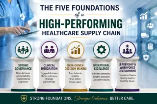 The Five Foundations of a High-Performing Healthcare Supply Chain