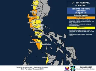 Tropical Cyclones Luis and Maymay and Enhanced Southwest Monsoon - Situation Report #3 (August 17, 2026)
