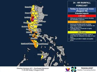 Tropical Cyclones Luis and Maymay and Enhanced Southwest Monsoon - Situation Report #2 (August 9, 2026)