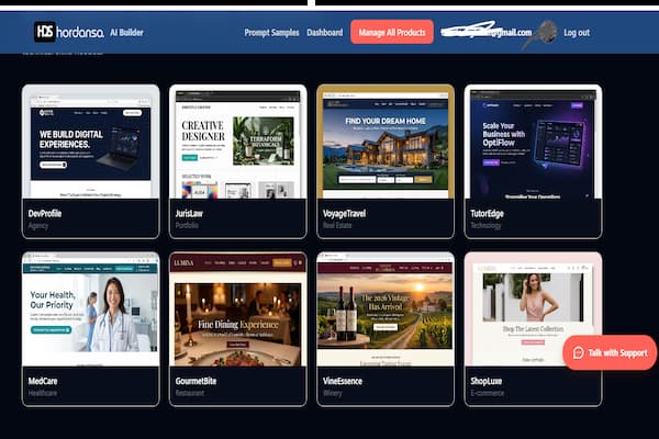 7 Beautiful Websites You Can Build with AI Builder in Minutes