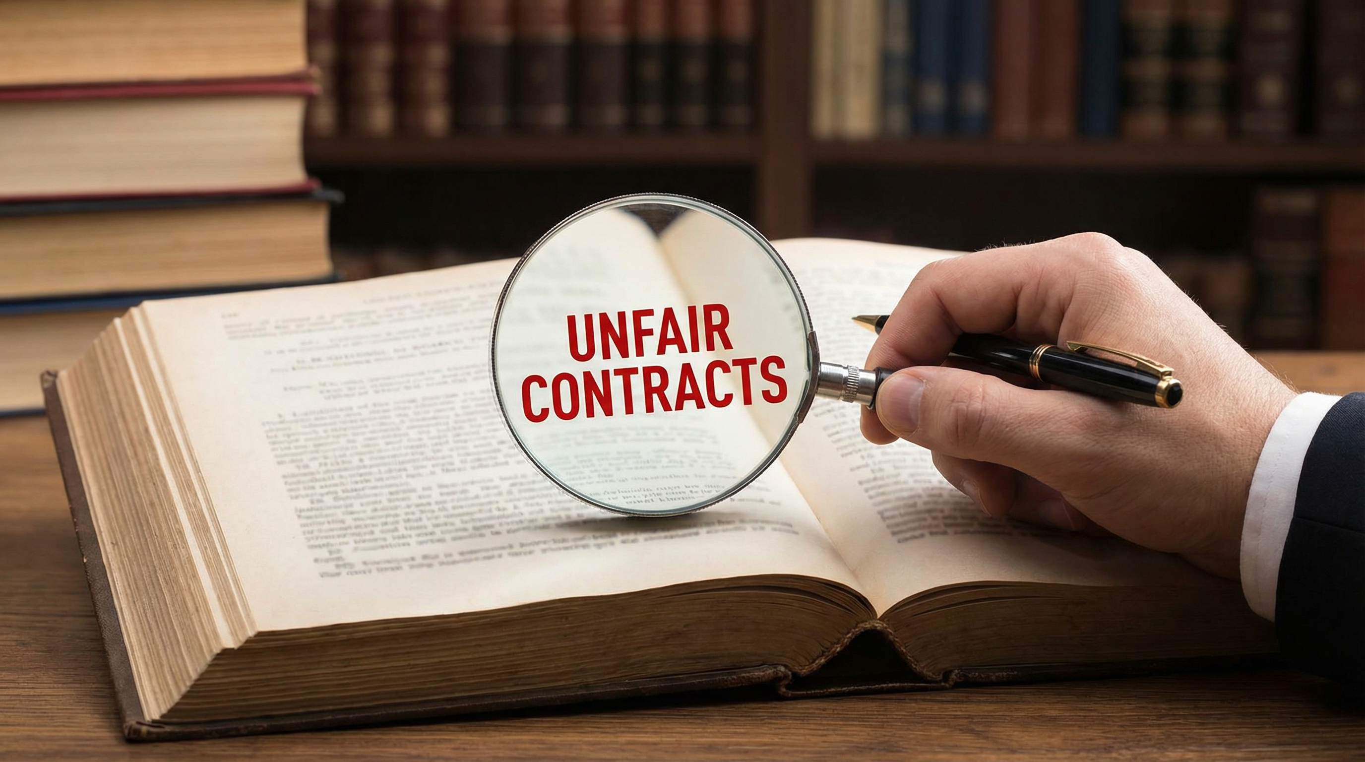 You Might Already Be Signing Unfair Contracts. Here's Why That Matters.