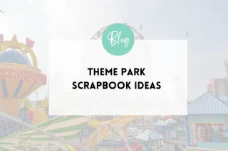 Theme Park Scrapbook Ideas | Creative Memories Adventure Parks Layout Tutorial