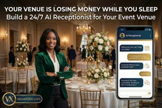 How to Build a 24/7 AI Receptionist for Your Event Venue
