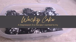 Wacky Cake Cupcakes – Depression-Era Chocolate Recipe
