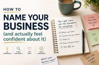 How to name your business (and actually feel confident about it)