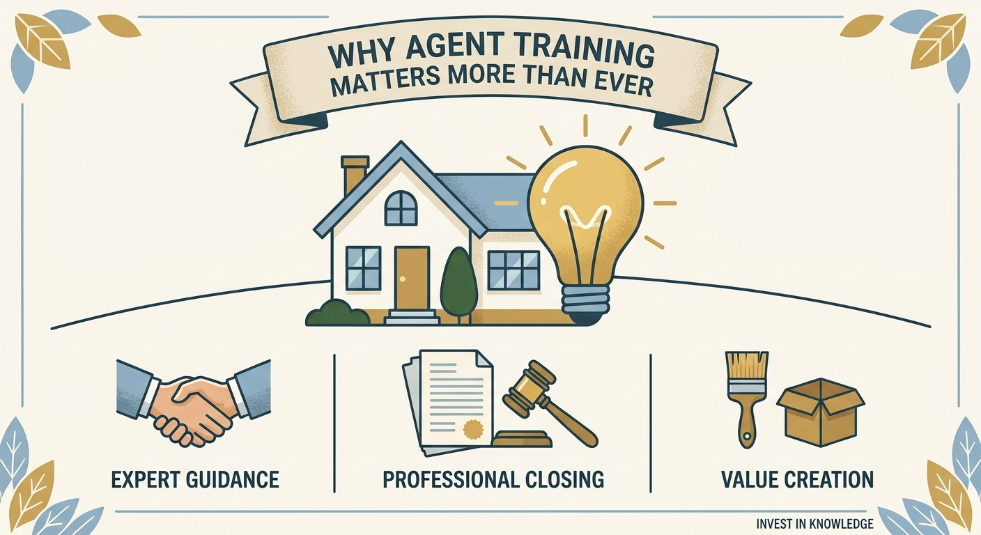 Why Agent Training Matters More Than Ever in Today's Real Estate Market