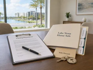 What Happens at Closing When You Sell a Home in Lake Nona?