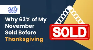 Why 63% of My November Sold Before Thanksgiving