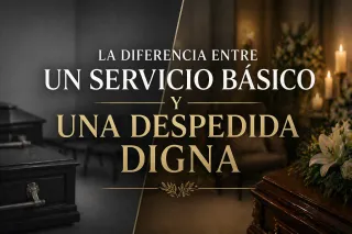 La diferencia entre un servicio básico y una despedida digna